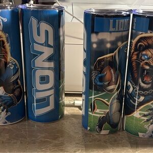 Blue LIONS Tumbler